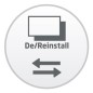 Sharp De-/Reinstall Service 55-65"